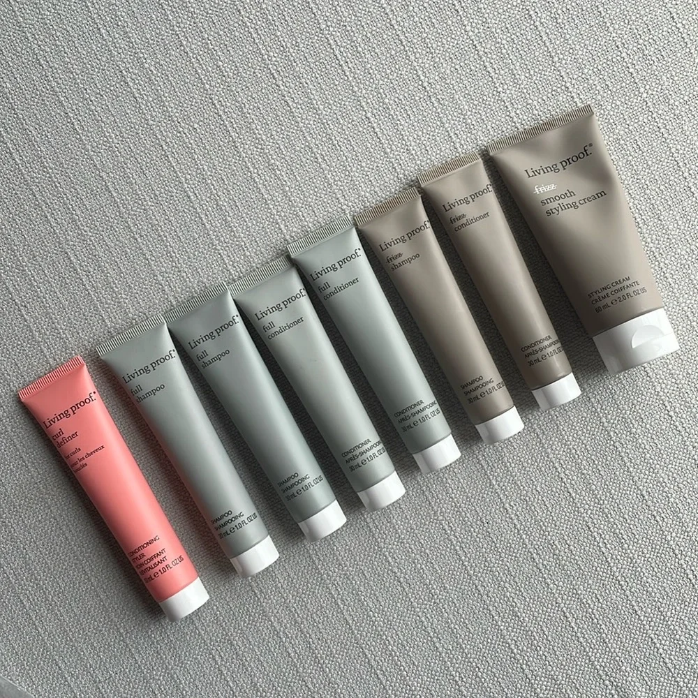 Living proof hair travel sized 8 piece bundle